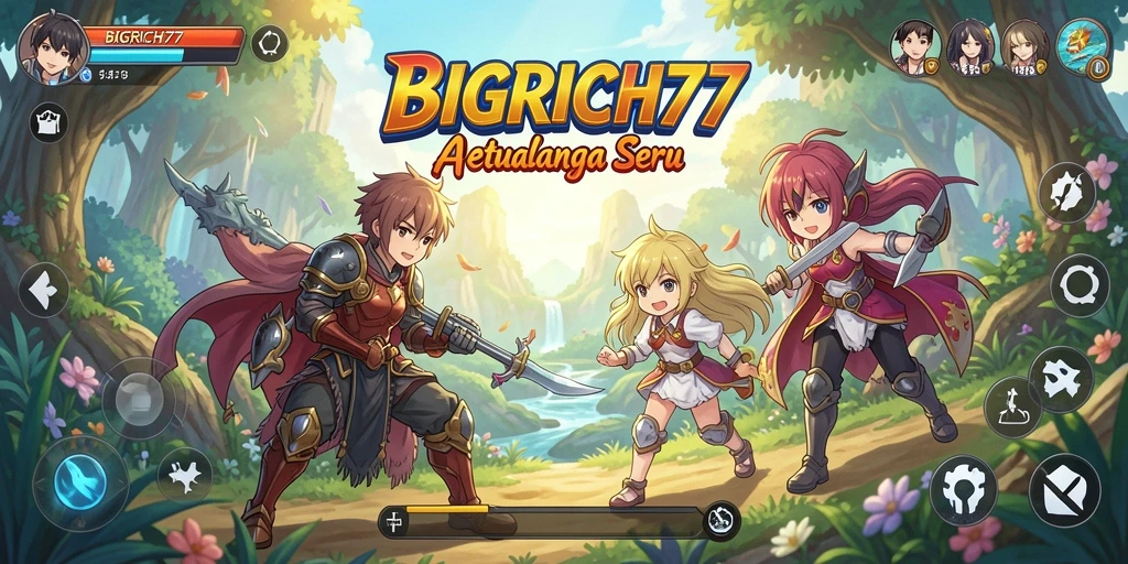 Tampilan seru dari gameplay BIGRICH77 yang penuh aksi.