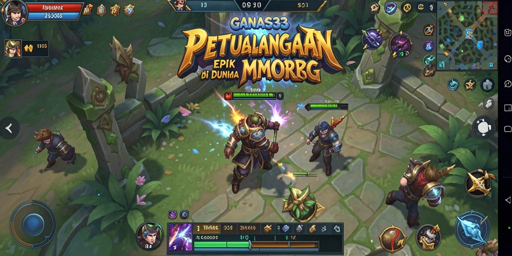 Tampilan menarik dari gameplay MMORPG GANAS33 yang mengasyikkan.