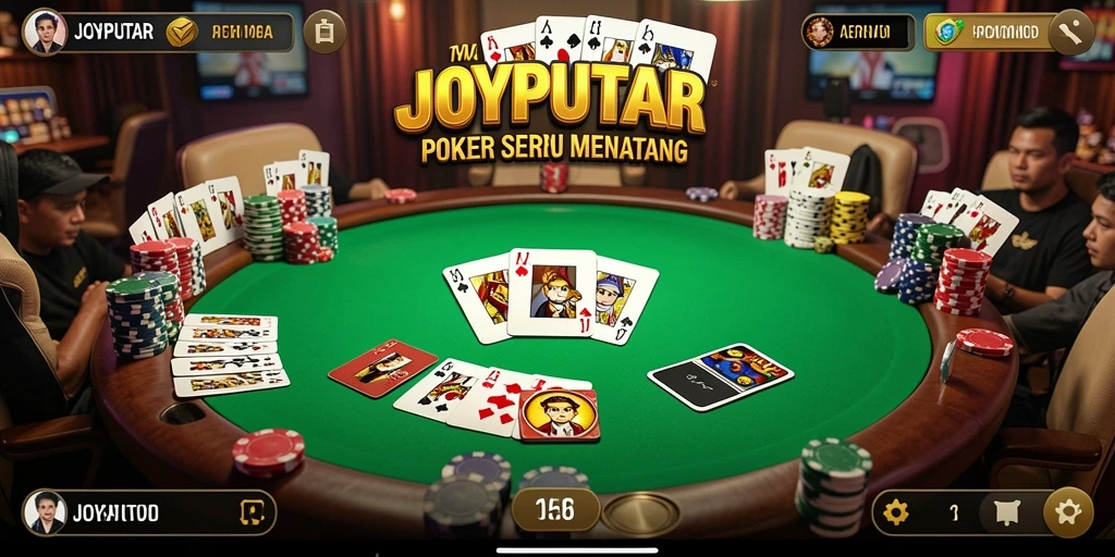 Tampilan gameplay Poker yang seru di JOYPUTAR.