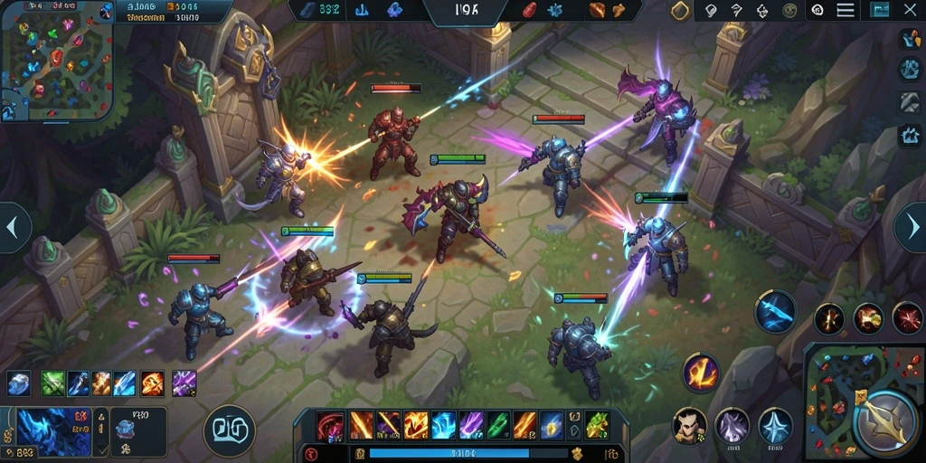 Screenshot menampilkan aksi intens di arena OJA89.
