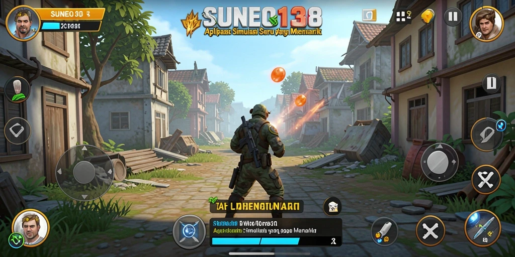 Tampilan gameplay dari SUNEO138 yang menakjubkan dan interaktif.